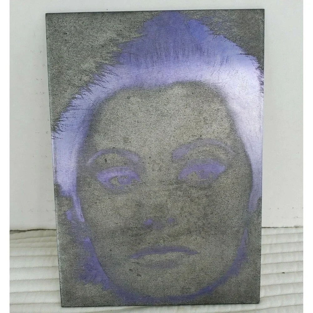 Metal Printing Plate Photo 3.5x5 Vintage Women Model Portrait Negatives 60s 70s - Picture 2 of 4